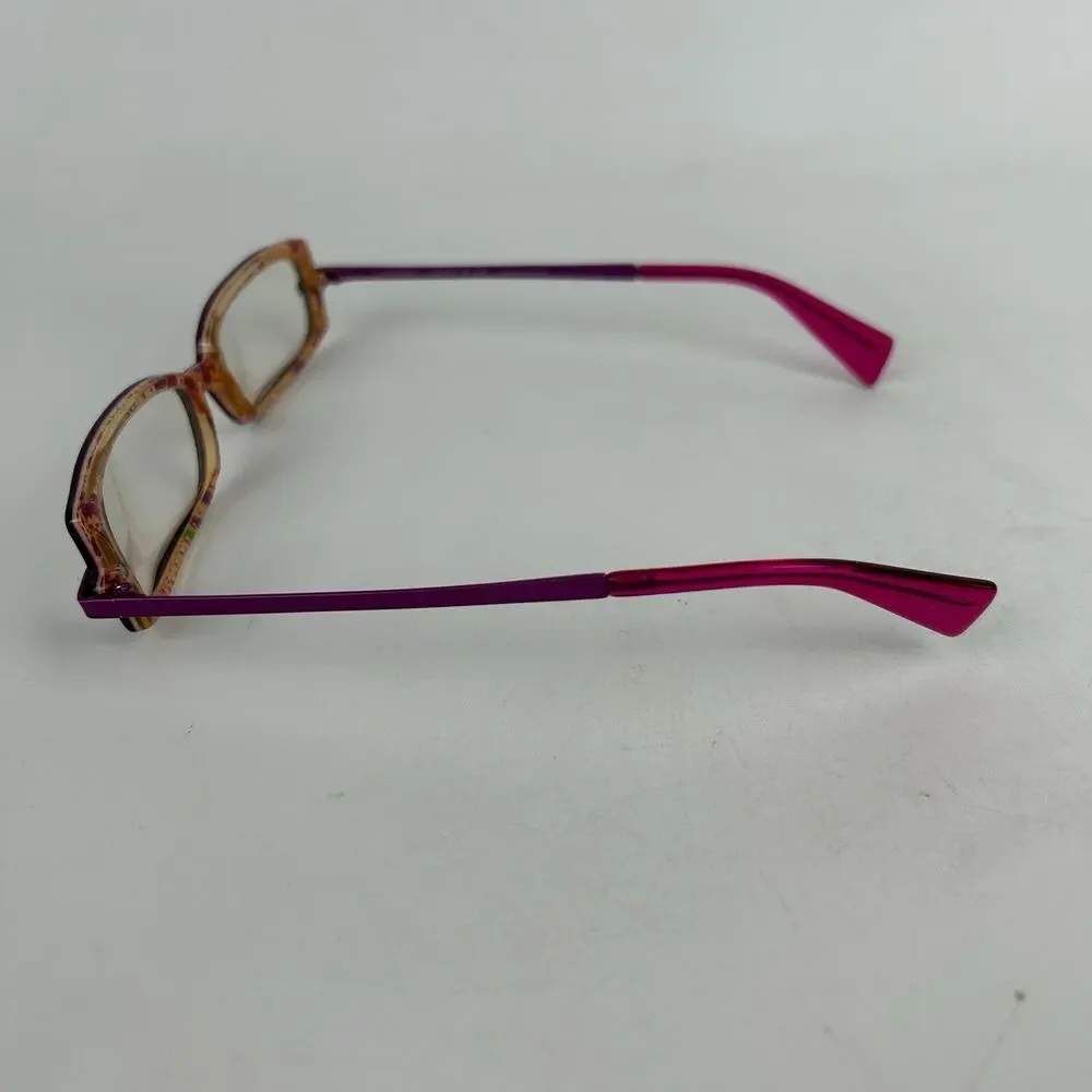 Lafont Issy & LA Suzie 702 Pink Purple Eyeglasses Frames 50-15-135 France Women‎